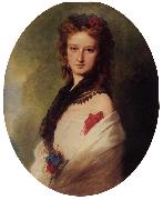 Franz Xaver Winterhalter Zofia Potocka, Countess Zamoyska China oil painting reproduction